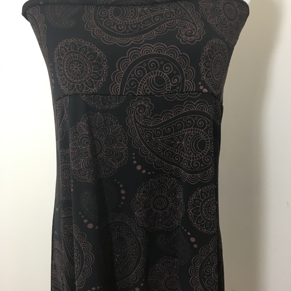 LuLaRoe Dresses & Skirts - LuLaRoe Maxi - Brown and Black Paisley Design